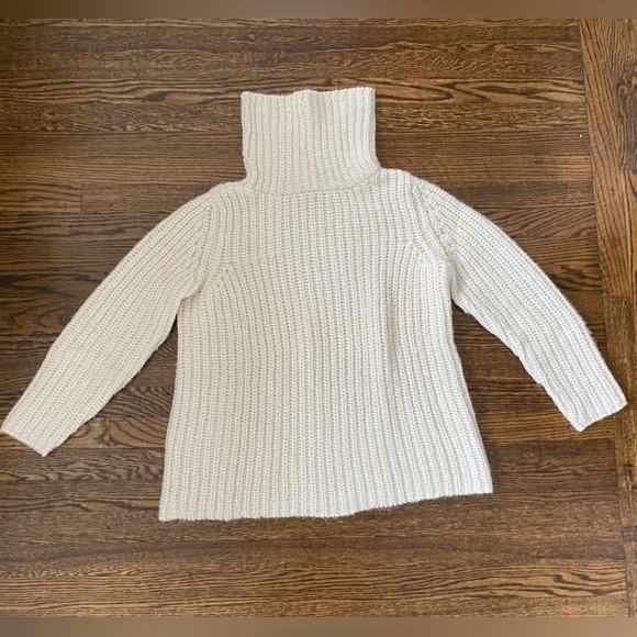 Invisible World | Vintage 100% alpaca sweater | white/cream | small - Picture 4 of 4